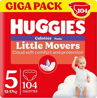 Підгузки-трусики Huggies Pants Disney, розмір 5, 104 шт. (2x52), щомісячний запас