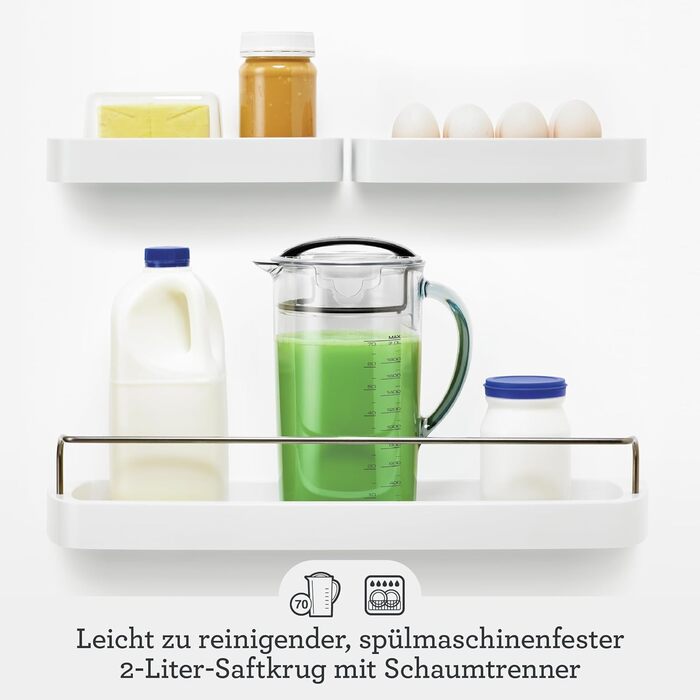 Соковижималка Sage Nutri Juicer Cold для фруктів та овочів, срібляста, 84 мм завантажувальний отвір