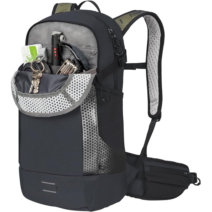 Рюкзак Jack Wolfskin Moab Jam Pro 24.5 для велосипедистів, універсальний, чорний