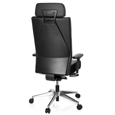 Офісне крісло / поворотне крісло PRO-TEC XXL Шкіра Чорний HJH OFFICE