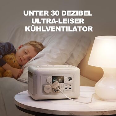 Портативна електростанція ALLPOWERS R600, ємність 299 Wh, номінальна потужність 600 W, пікова потужність 1200 W