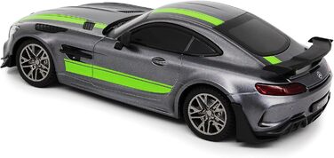 Модель автомобіля Mercedes-AMG GT Pro (1:24) CMJ – радіокерування, офіційна ліцензія, робочі фари, сірий колір