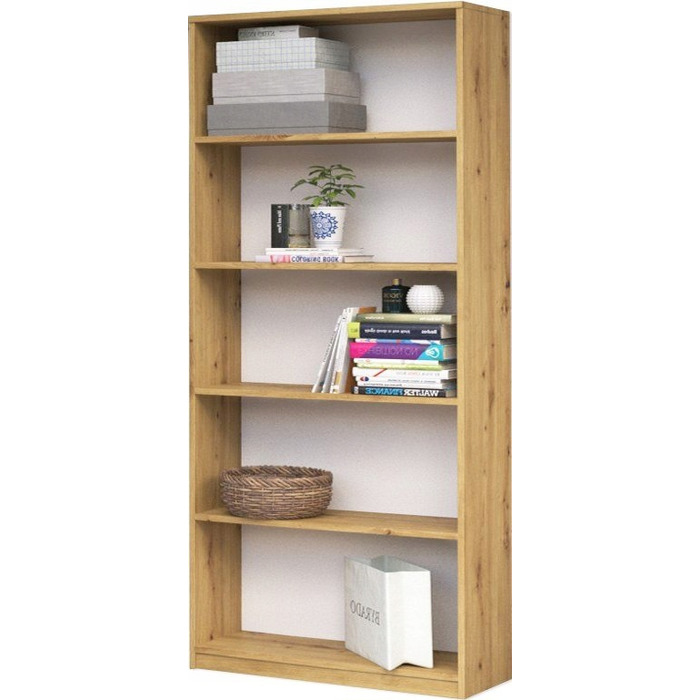 Стелаж TopEshop 80 x 30 x 182 см, дуб
