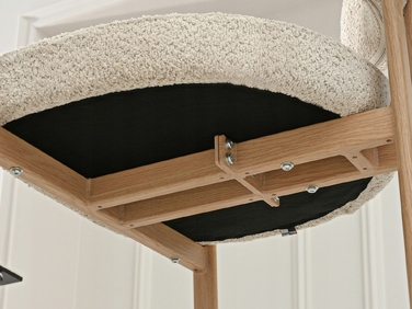 Стілець Mebel-Partner, тканина, бежевий, 1 шт.
