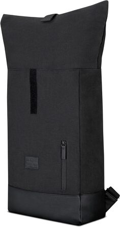 Рюкзак Johnny Urban Rolltop Adam Large для ноутбука 16'', водонепроникний, антрацит/чорний, міцний бавовняний канвас, унісекс