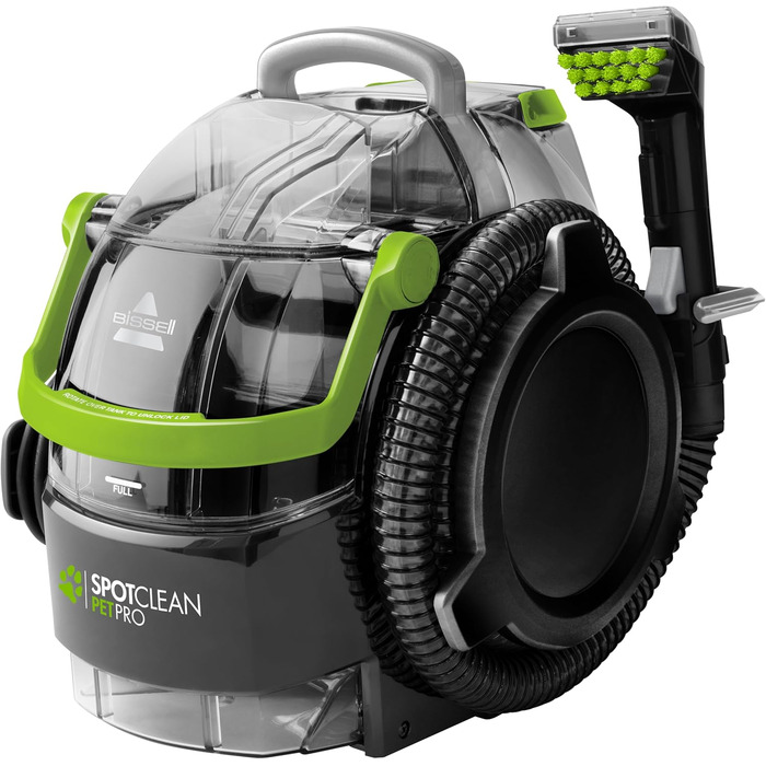 BISSELL SpotClean Pet Pro: портативний мийник для килимів та м'яких меблів для власників домашніх тварин. Потужний 750W, 15585 SpotClean PetPro