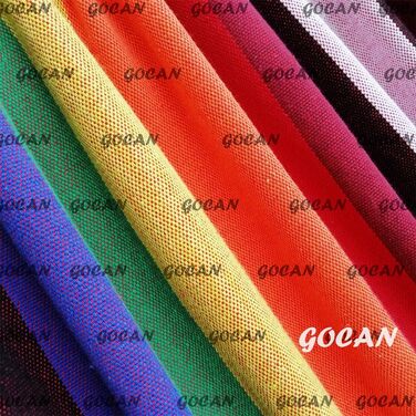 Гойдалка-крісло GOCAN з бавовни, 110x150 см, до 150 кг, з металевою поперечиною, широка підвісна гамака-крісло, червона