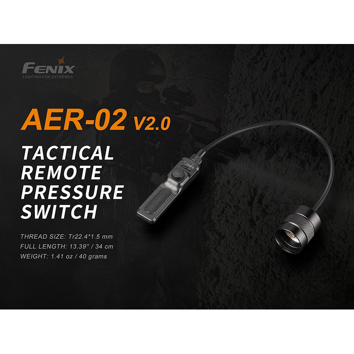 Універсальний налобний ліхтар Fenix Aer-02 V2.0, чорний, універсальний розмір