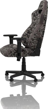 Ігрове крісло NITRO CONCEPTS S300 Urban Camo, ергономічне, для геймерів і офісу, тканинна оббивка, навантаження до 135 кг