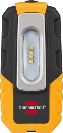 Акумуляторний LED ліхтар Brennenstuhl HL DA 40 MH з магнітом і перемикачем, 200 лм, до 3 годин роботи, складана підставка