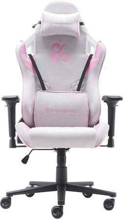 Ігровий крісло NEWSKILL Takamikura V2 з 4D підлокітниками, регульованою спинкою 180°, дихаючим матеріалом та сталевим каркасом, Рожевий