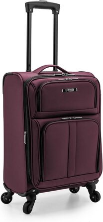 Чемодан U.S. Traveler Anzio Softside розширений спіннер, блакитно-зелений (великий, 76 см)