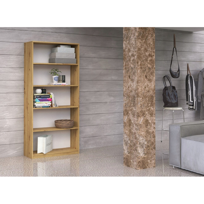 Стелаж TopEshop 80 x 30 x 182 см, дуб