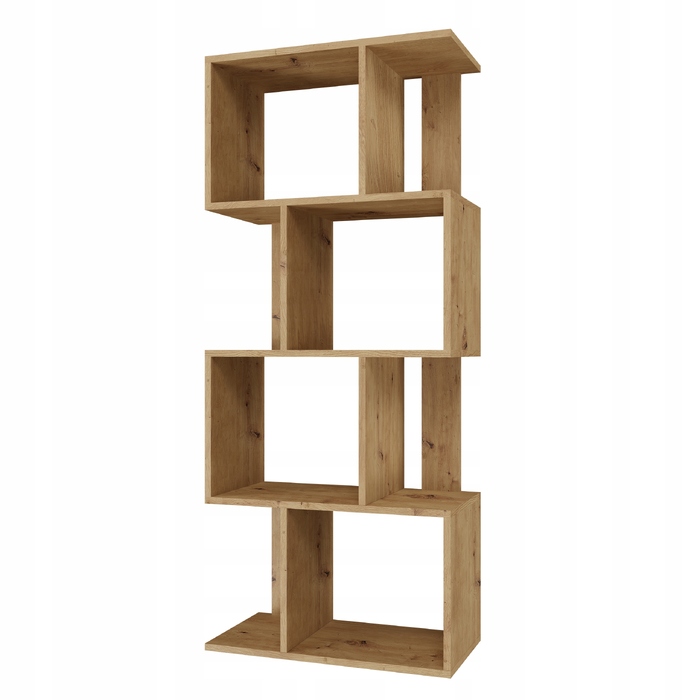 Стелаж TopEshop 59,5 x 140 x 30 см, дуб артизан