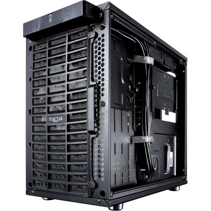 Корпус Fractal Design Define Nano S Black Window для ігрового ПК, міні-тауер з боковим вікном, чорний