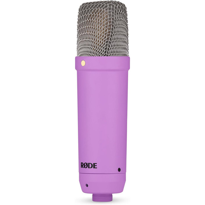 Студійний мікрофон Rode NT1 Signature Purple (фіолетовий) з мікрофонною стійкою keepdrum
