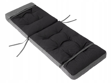 Шезлонг PillowPrim, сталь, сірий