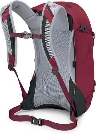 Рюкзак Osprey Hikelite 28 л червоний Sangria, розмір M-L, для туризму
