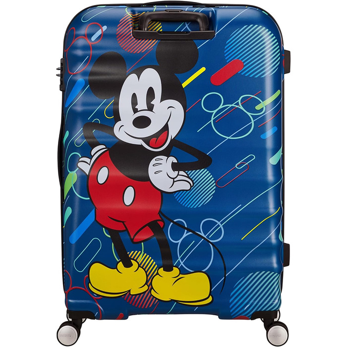 Валіза American Tourister Wavebreaker Disney Spinner 77 см 96 л Міккі Маус мультиколор