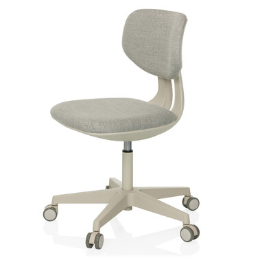 Дитячий письмовий стілець / дитячий стілець KID CLASSIC тканина сірий hjh OFFICE