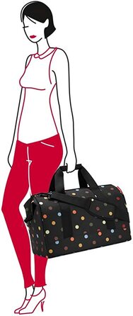 Дорожня сумка Reisenthel Allrounder L з великою косметичкою Toiletbag XL, додатковою сумкою, принт 