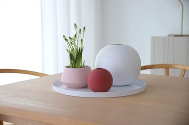 Ваза Cooee Design Ball з порцеляни, чорна, 10x10x9 см, HI-028-02-BK