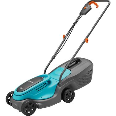 Акумуляторний газонокосарка Gardena PowerMax 37/36V P4A: комплект, до 350 м², ширина зрізу 37 см, об'єм травоспіральника 45 л, центральне регулювання висоти зрізу, двигун PowerPlus з Eco-режимом