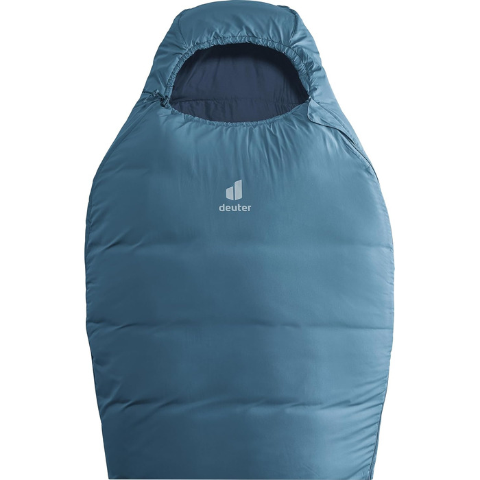 Спальний мішок deuter Orbit +5° EL для туризму, синтетичний, збільшений розмір