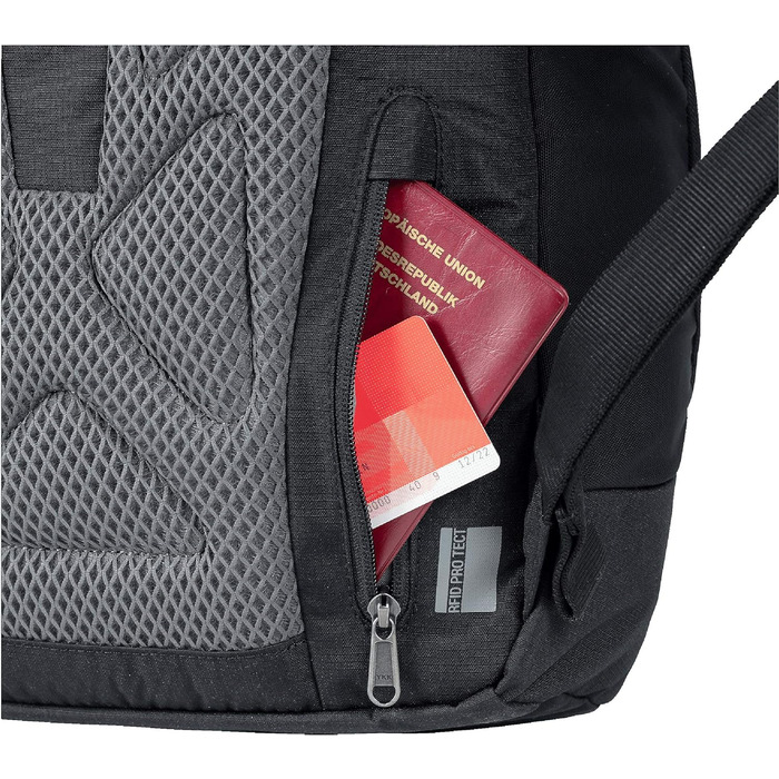 Рюкзак Jack Wolfskin Protect 28 л, чорний, універсальний розмір