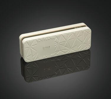 Професійний випрямляч для волосся Diva Pro Styling Precious Metals Touch, автоматичне вимкнення, швидкий нагрів, кабель 3 м, золотий