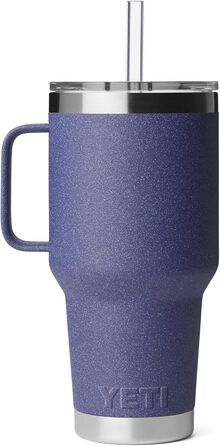 Термос YETI Rambler з кришкою-соломинкою, 1 л (Moon Dust)