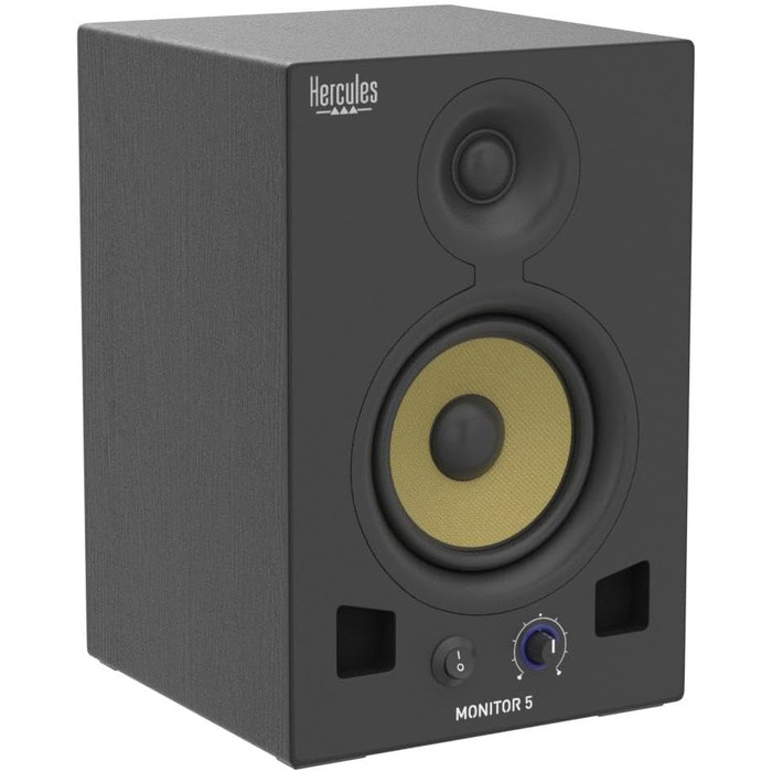 Hercules DJ Monitor 5 – Активні DJ колонки 80 Вт з басом, для ді-джеїв та меломанів