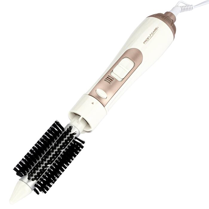 ProfiCare PC HAS 3132 Airstyler 4-в-1: Фен-щітка для локонів, об'єму, випрямлення та сушіння волосся 1000 Вт, бежевий