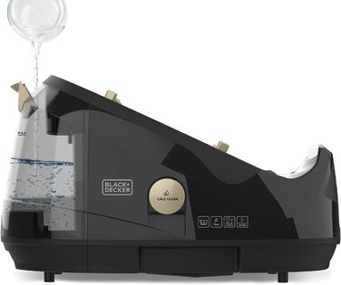 Парова праска-станція BLACK+DECKER BXIR2403E, 2400 Вт, чорна, резервуар 2 л