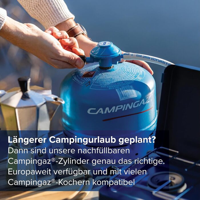 Campingaz Base Camp Lid R: Газовий пальник для кемпінгу з кришкою