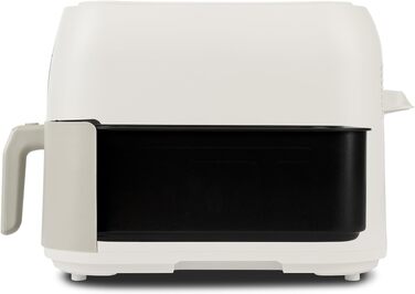 Аерофритюрниця Girmi FG92 Ecofrit Deep XXL 8л, 1700 Вт, цифрова панель, 7 програм, антипригарне покриття, матовий бежевий