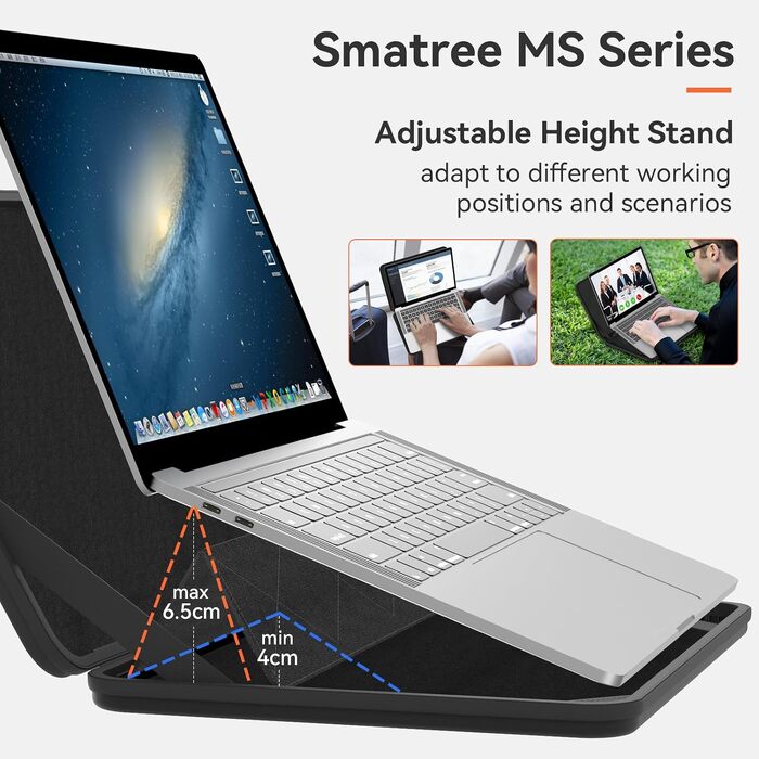 Жорсткий захисний чохол Smatree MS35T для Microsoft Surface Laptop 13.8