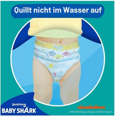 Одноразові плавальні трусики Pampers Splashers, розмір 5/6 (14кг+), набір 8 пачок по 10 шт (80 шт)