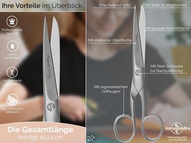 Універсальні господарські ножиці для кухні Solingen, багатоцільові, Made in Germany (15,24 см)