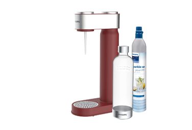 Сифон для газування води Philips GoZero ADD4902BK/10, пластиковий, 1 л, чорний