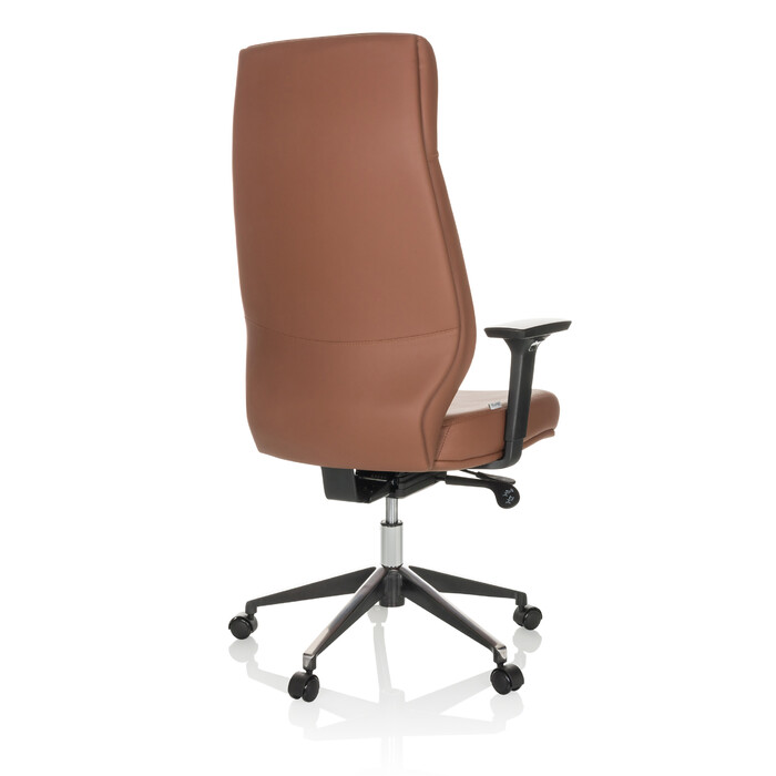 Офісне крісло / крісло керівника VITORO ECO штучна шкіра коричневий hjh OFFICE