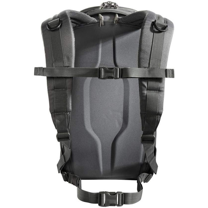Тактичний рюкзак Tasmanian Tiger TT City Daypack 20 літрів, молле, замок, для поліції та спецслужб, титановий сірий