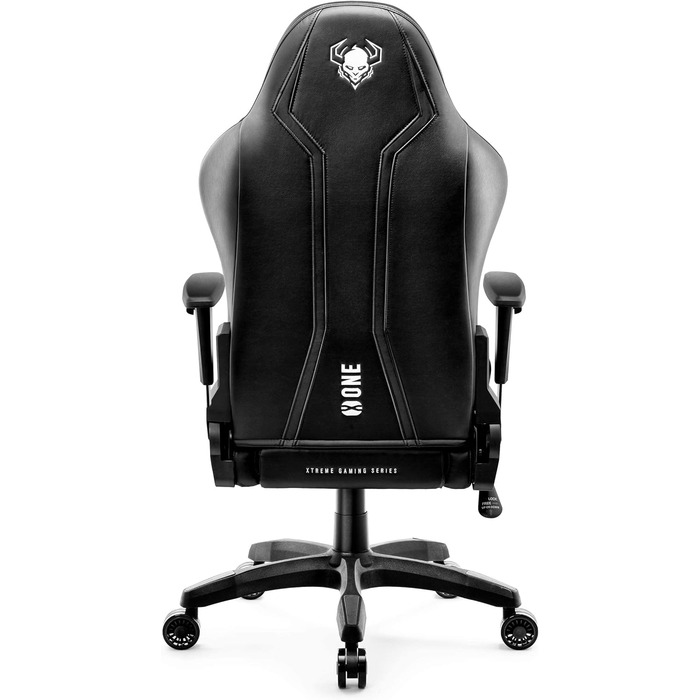 Ігрове крісло Diablo X-One 2.0 XL Craft King з ергономічним дизайном, регульованими підлокітниками, подушками для шиї та попереку, функцією гойдання, для геймерів і офісу