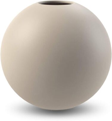 Ваза для квітів Cooee Design Ball 20см, пісочний колір
