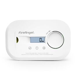 Портативний детектор чадного газу FireAngel FA6812 з LCD-дисплеєм, датчик CO