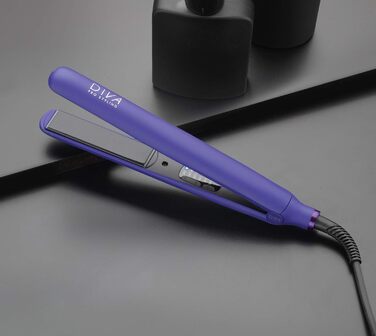 Випрямляч для волосся Diva Pro Styling Digital Styler з автоматичним вимкненням, фіолетовий