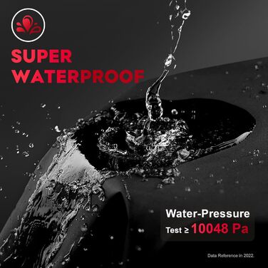 Чохол для гриля Zettum 132 см, водонепроникний, для Weber Spirit 300 серії, важка тканина, PU, підходить для Weber Spirit E310, E315, E330 та Spirit II E310 (132x66x109 см)