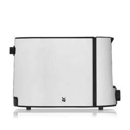 Тостер WMF Bueno Pro на 2 скибки з підкладкою для булочок, нержавіюча сталь, 6 рівнів просмаження, 870 Вт, матовий