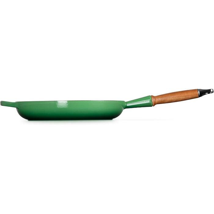 Сковорода LE CREUSET Signature з чавуну з дерев'яною ручкою, 28 см (Bamboo)