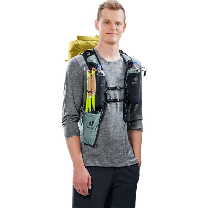 Водонепроникний альпіністський рюкзак Deuter Vertrail 16 л, жовто-бірюзовий
